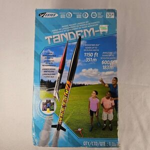 Estes Tandem-X Model Rocket Launch Set 1469 Amazon Crossfire ISX Skill Level 2 3
